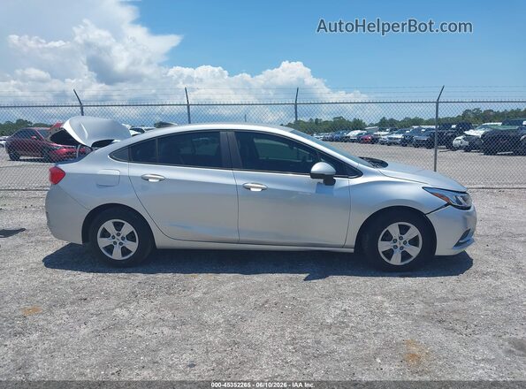 1G1BC5SM2G7247429 2016 CHEVROLET CRUZE Silver უკანა სალონის ხედი