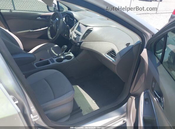 1G1BC5SM2G7247429 2016 CHEVROLET CRUZE Silver წინა სალონის ხედი