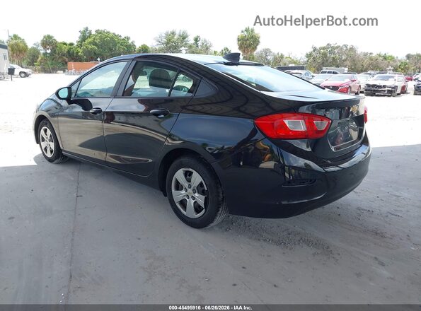 1G1BC5SM2H7126420 2017 CHEVROLET CRUZE Black Задня ліва чверть