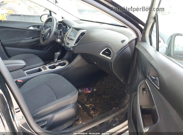 1G1BC5SM2H7126420 2017 CHEVROLET CRUZE Black Вид салону спереду