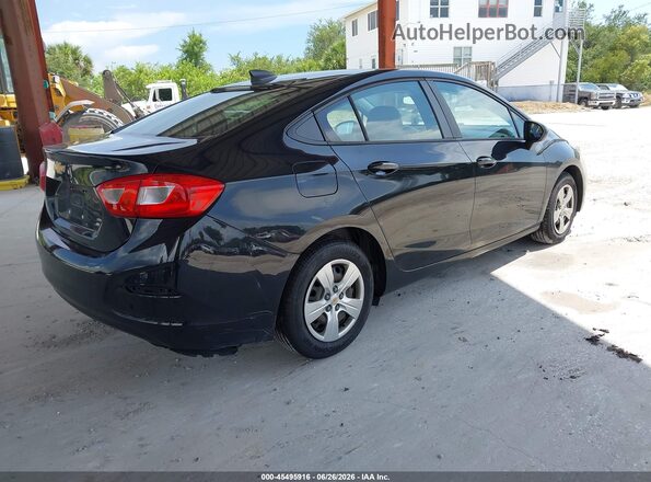 1G1BC5SM2H7126420 2017 CHEVROLET CRUZE Black Задня права чверть