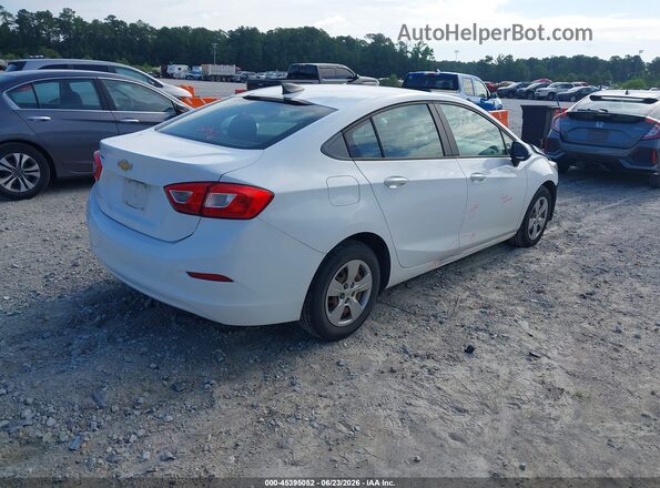 1G1BC5SM2H7279847 2017 CHEVROLET CRUZE White Trasero derecho