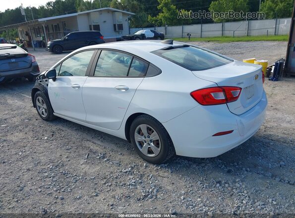 1G1BC5SM2H7279847 2017 CHEVROLET CRUZE White Trasero izquierdo