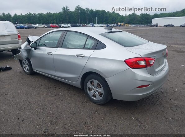1G1BC5SM2J7223607 2018 CHEVROLET CRUZE Silver უკანა მარცხენა