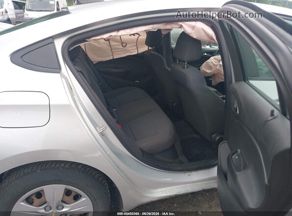1G1BC5SM2J7223607 2018 CHEVROLET CRUZE Silver VIN კოდის სტიკერის ხედი