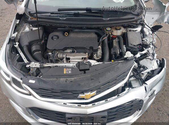 1G1BC5SM2J7223607 2018 CHEVROLET CRUZE Silver უკანა ხედი