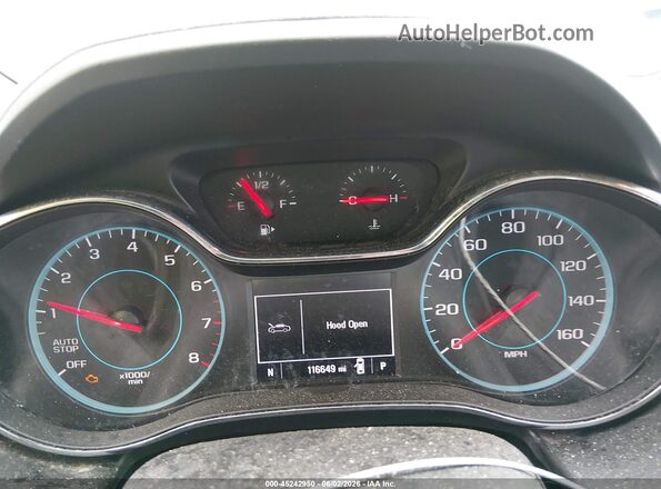 1G1BC5SM2J7240679 2018 CHEVROLET CRUZE Red Widok tylnych siedzeń