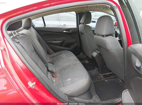 1G1BC5SM2J7240679 2018 CHEVROLET CRUZE Red Widok naklejki z numerem VIN