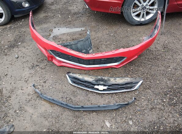 1G1BC5SM2J7240679 2018 CHEVROLET CRUZE Red Widok zestawu wskaźników