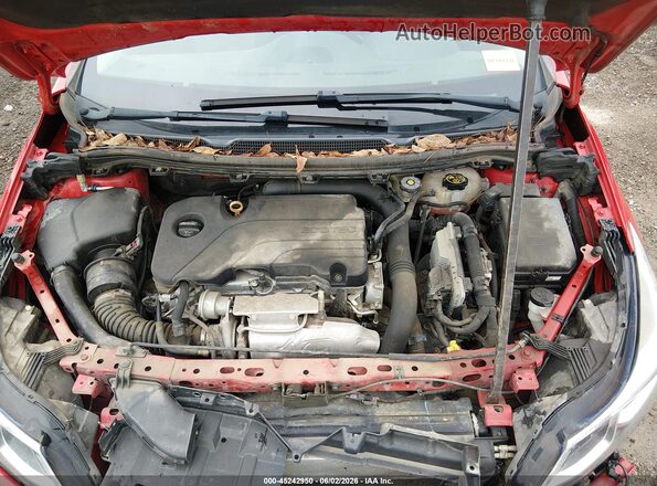 1G1BC5SM2J7240679 2018 CHEVROLET CRUZE Red Widok z tyłu
