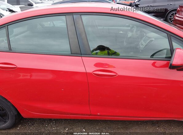 1G1BC5SM2J7240679 2018 CHEVROLET CRUZE Red Widok wnętrza 360 stopni