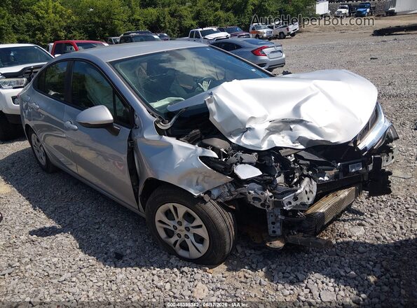 1G1BC5SM2K7122472 2019 CHEVROLET CRUZE Silver Vista frontal