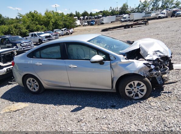 1G1BC5SM2K7122472 2019 CHEVROLET CRUZE Silver Vista interior trasera