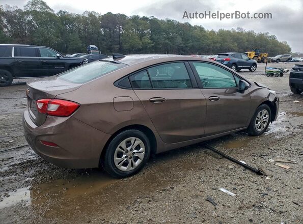 1G1BC5SM2K7137294 2019 CHEVROLET CRUZE Brown 