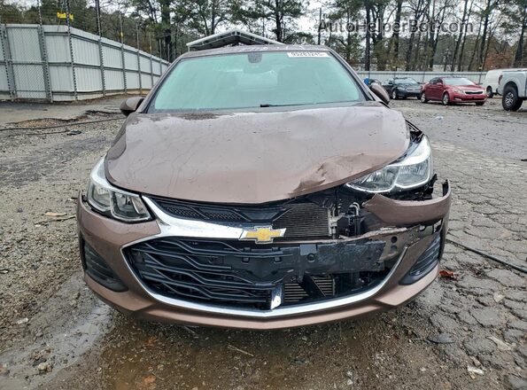 1G1BC5SM2K7137294 2019 CHEVROLET CRUZE Brown 