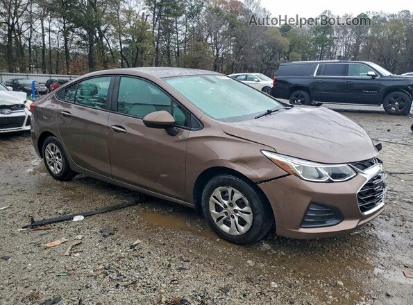 1G1BC5SM2K7137294 2019 CHEVROLET CRUZE Brown 