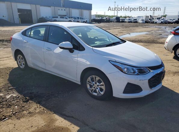 1G1BC5SM2K7150823 2019 CHEVROLET CRUZE White წინა მარჯვენა