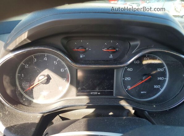 1G1BC5SM2K7150823 2019 CHEVROLET CRUZE White ხელსაწყოთა პანელის ხედი
