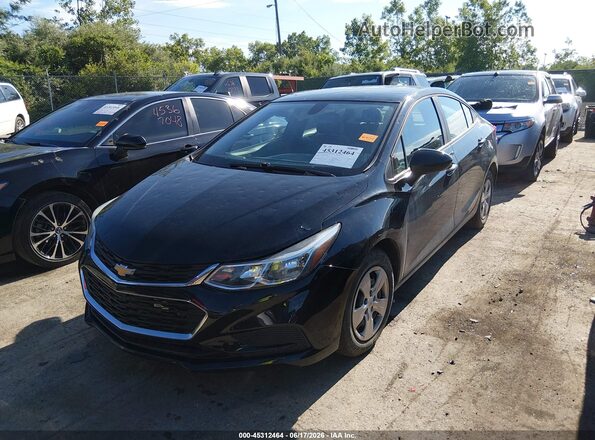 1G1BC5SM3J7199298 2018 CHEVROLET CRUZE Black Front left