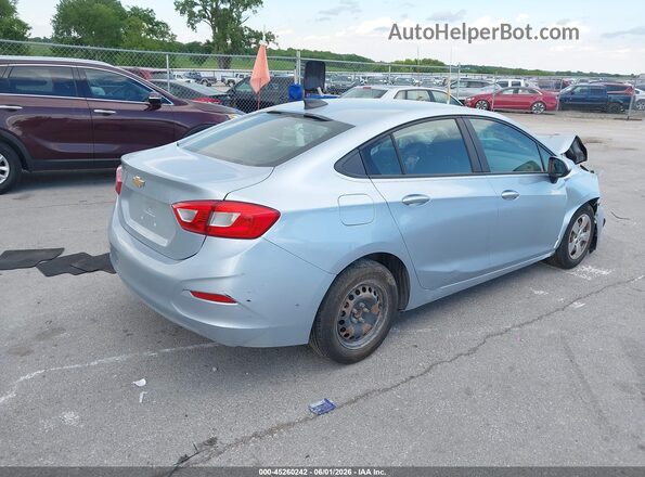 1G1BC5SM3J7201776 2018 CHEVROLET CRUZE Silver უკანა მარჯვენა