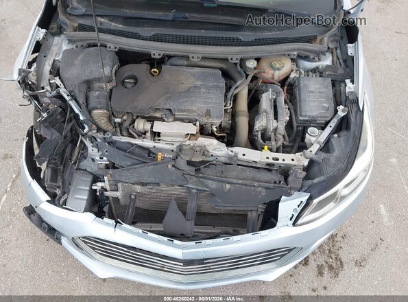1G1BC5SM3J7201776 2018 CHEVROLET CRUZE Silver უკანა ხედი