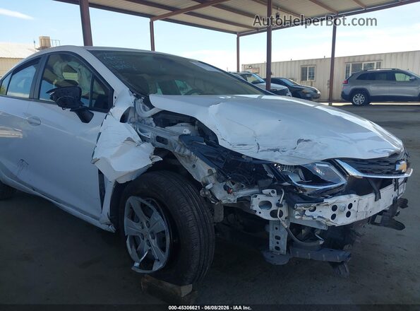 1G1BC5SM3J7237063 2018 CHEVROLET CRUZE White Դիմացի տեսք