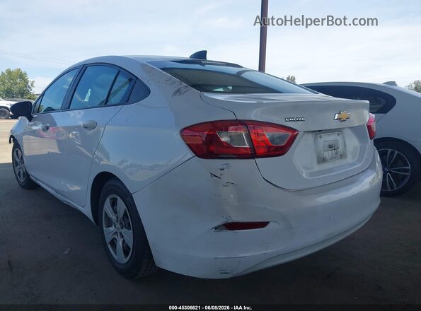 1G1BC5SM3J7237063 2018 CHEVROLET CRUZE White Հետևի ձախ