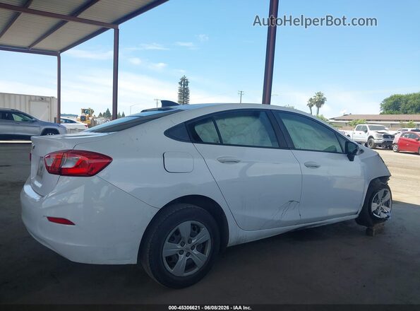 1G1BC5SM3J7237063 2018 CHEVROLET CRUZE White Սալոնի հետևի տեսք