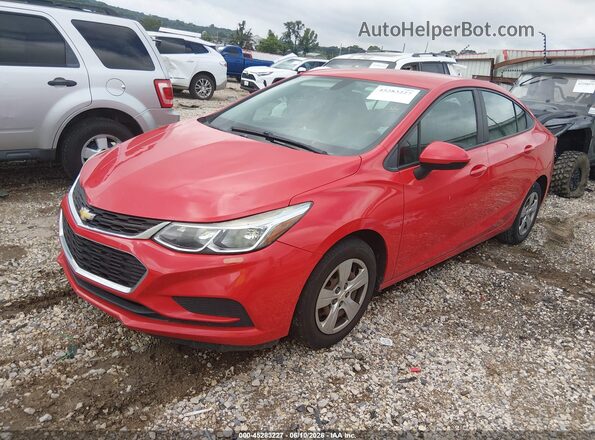 1G1BC5SM4G7276852 2016 CHEVROLET CRUZE Red Front left