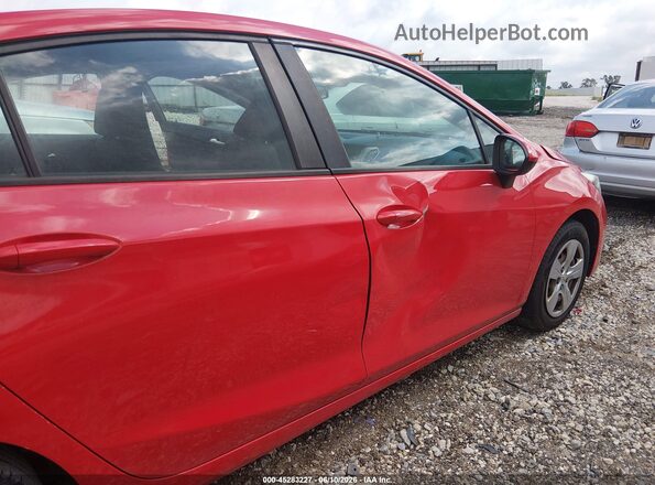 1G1BC5SM4G7276852 2016 CHEVROLET CRUZE Red Front view