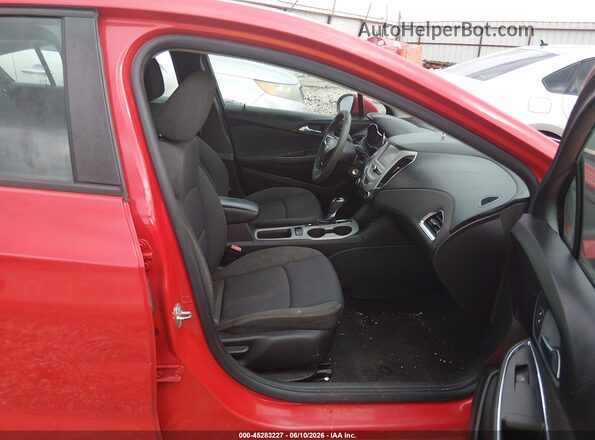 1G1BC5SM4G7276852 2016 CHEVROLET CRUZE Red Front interior view