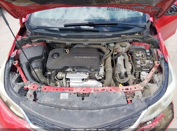 1G1BC5SM4G7287348 2016 CHEVROLET CRUZE Red Հետևի տեսք