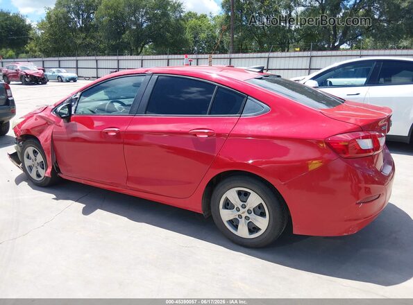 1G1BC5SM4G7287348 2016 CHEVROLET CRUZE Red Սալոնի 360 աստիճան տեսք