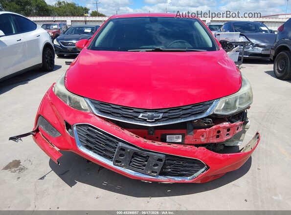 1G1BC5SM4G7287348 2016 CHEVROLET CRUZE Red 