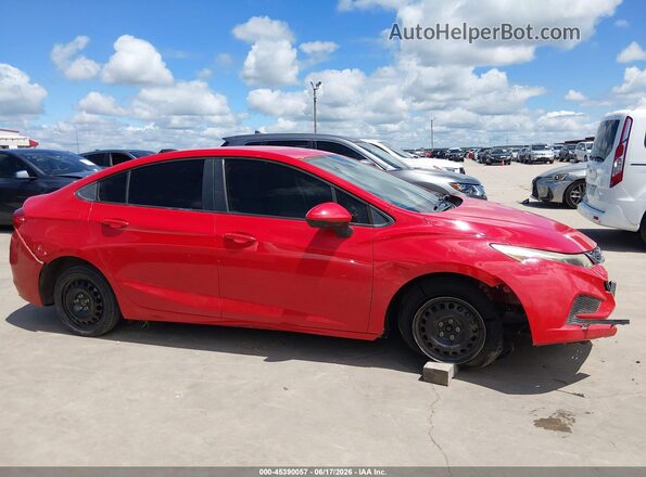 1G1BC5SM4G7287348 2016 CHEVROLET CRUZE Red 