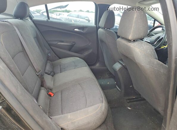 1G1BC5SM4H7112910 2017 CHEVROLET CRUZE Black Widok tylnych siedzeń