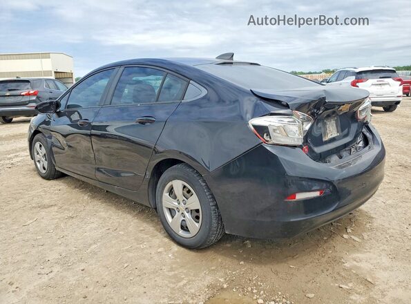 1G1BC5SM4H7112910 2017 CHEVROLET CRUZE Black Tył lewy