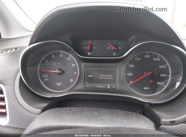 1G1BC5SM4K7102725 2019 CHEVROLET CRUZE Silver Հետևի նստատեղերի տեսք