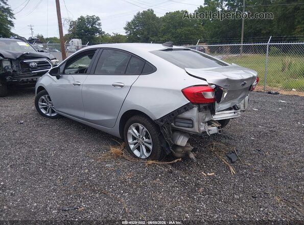 1G1BC5SM4K7102725 2019 CHEVROLET CRUZE Silver Հետևի ձախ