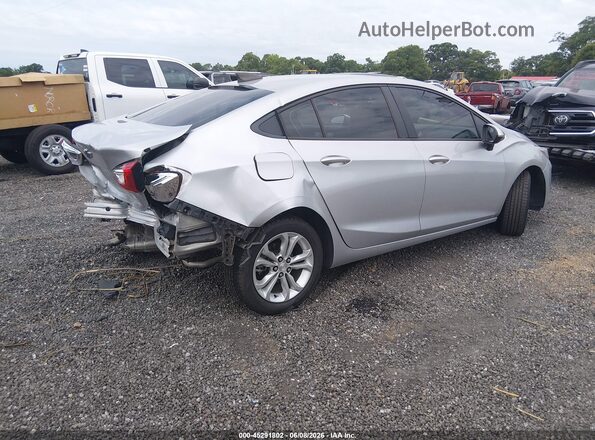 1G1BC5SM4K7102725 2019 CHEVROLET CRUZE Silver Հետևի աջ