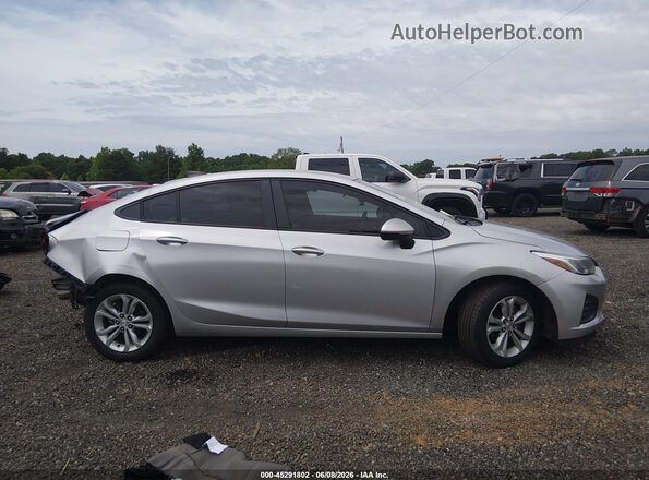 1G1BC5SM4K7102725 2019 CHEVROLET CRUZE Silver Սալոնի 360 աստիճան տեսք