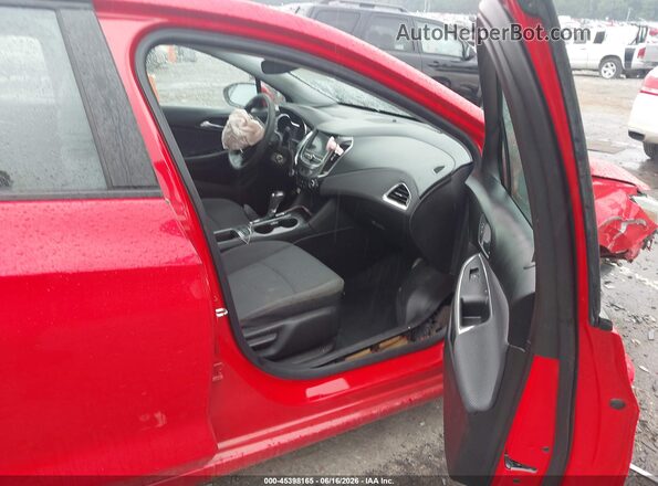 1G1BC5SM4K7142058 2019 CHEVROLET CRUZE Red Vista interior delantera