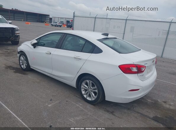 1G1BC5SM4K7150094 2019 CHEVROLET CRUZE White Հետևի ձախ