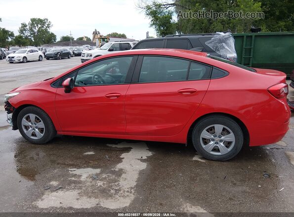 1G1BC5SM5J7125915 2018 CHEVROLET CRUZE Red 