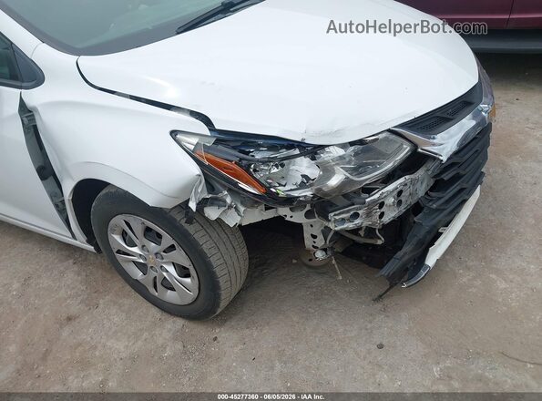 1G1BC5SM5K7100708 2019 CHEVROLET CRUZE Белый Вид спереди