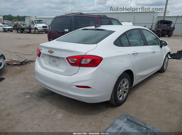 1G1BC5SM5K7100708 2019 CHEVROLET CRUZE Белый Задняя правая четверть
