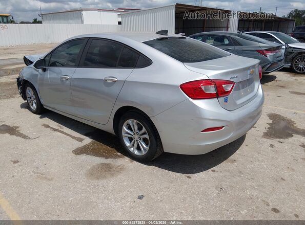 1G1BC5SM5K7123096 2019 CHEVROLET CRUZE Silver Tył lewy