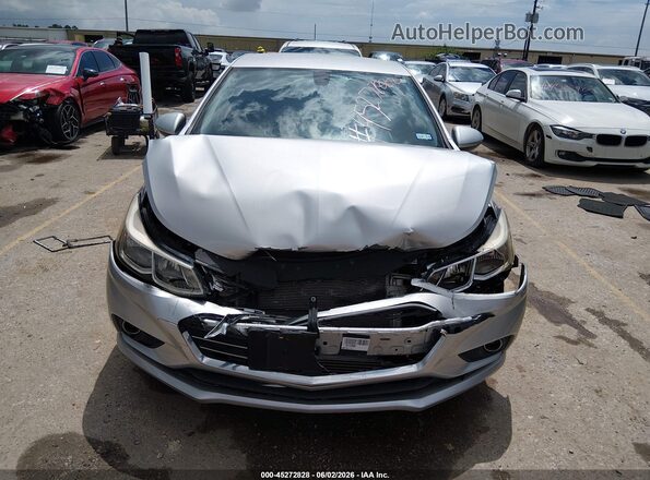 1G1BC5SM5K7123096 2019 CHEVROLET CRUZE Silver Widok zestawu wskaźników