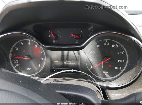 1G1BC5SM5K7123096 2019 CHEVROLET CRUZE Silver Widok tylnych siedzeń