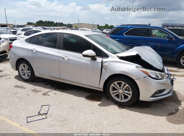 1G1BC5SM5K7123096 2019 CHEVROLET CRUZE Silver Widok wnętrza z tyłu